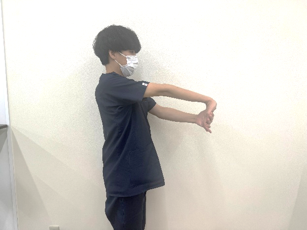 セルフエクササイズ②前腕のストレッチ